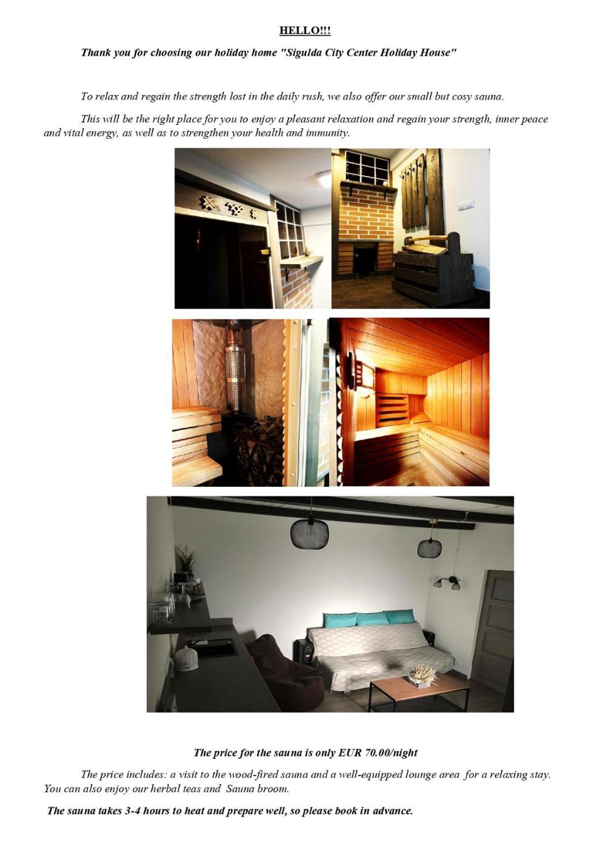 Sigulda City Center Holiday House المظهر الخارجي الصورة